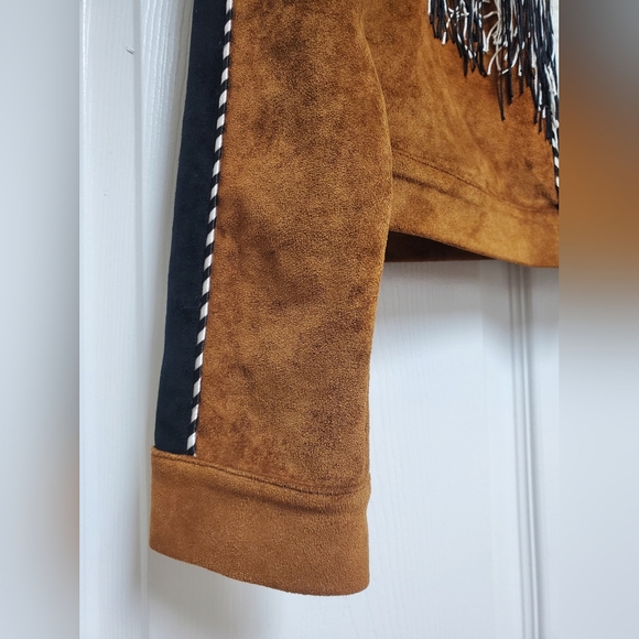 Free the Roses Western Fringe Jacket NEW - Picture 6 of 9